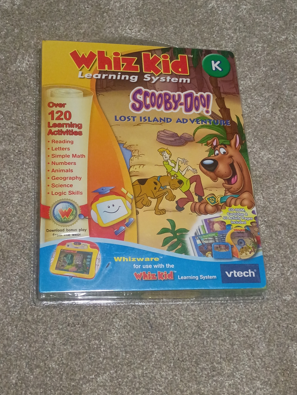 Whiz Kid Scooby-Doo! Lost Island Adventure (Yellow/Blue)